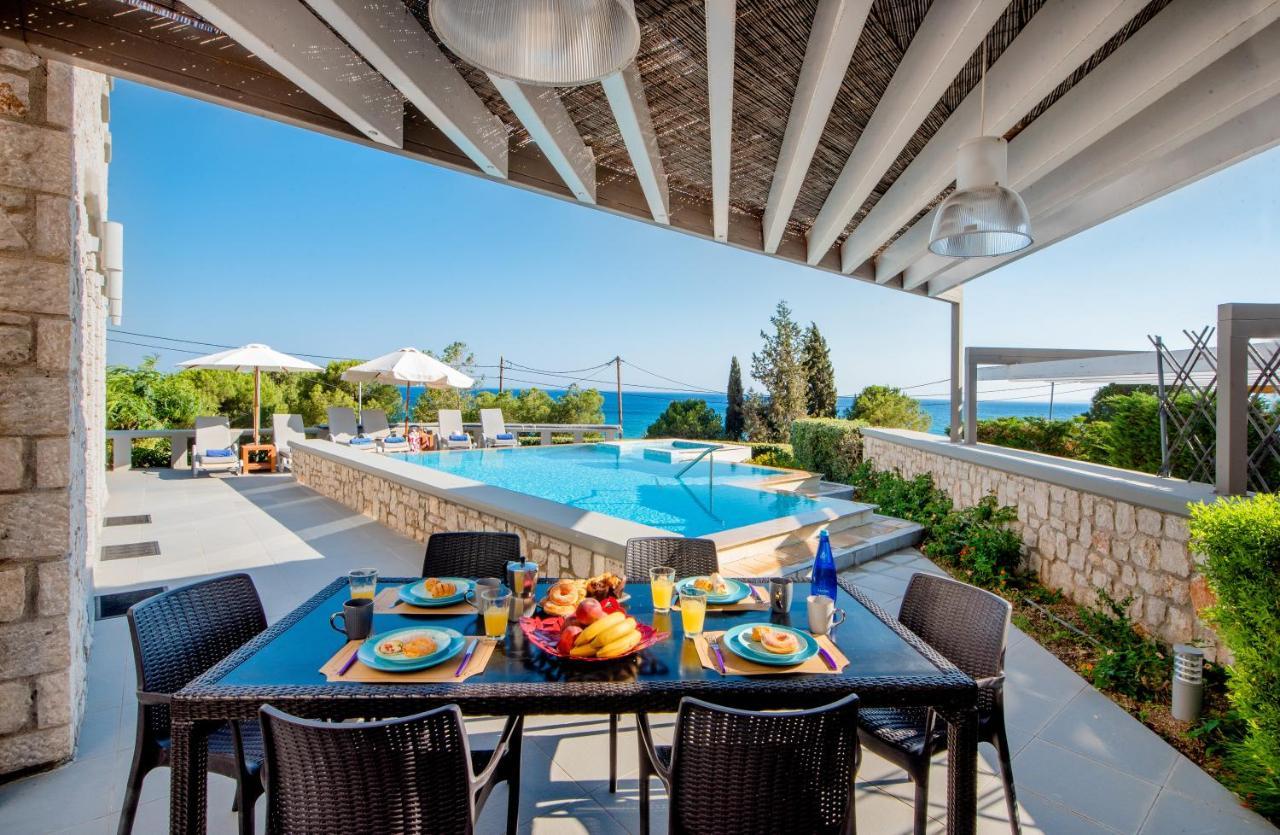 Villa Costamare - Enjoy Lazy Days On The Private Pool-Jacuzzi Pefki Eksteriør bilde