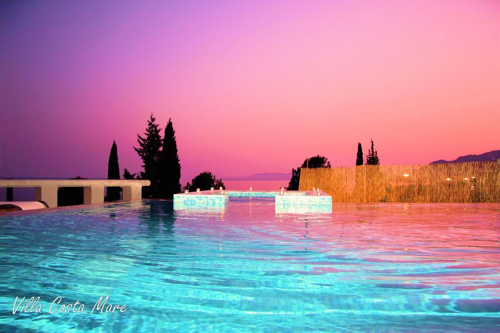 Villa Costamare - Enjoy Lazy Days On The Private Pool-Jacuzzi Pefki Rom bilde
