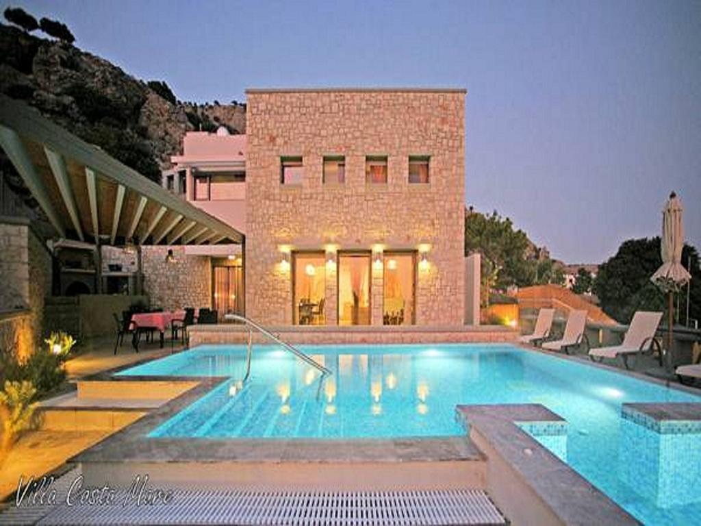 Villa Costamare - Enjoy Lazy Days On The Private Pool-Jacuzzi Pefki Rom bilde